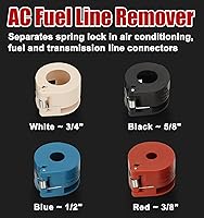 Vista 5 de Juego de herramientas de desconexión de línea de combustible, herramienta de desconexión de línea de AC, herramienta de desconexión rápida maestra