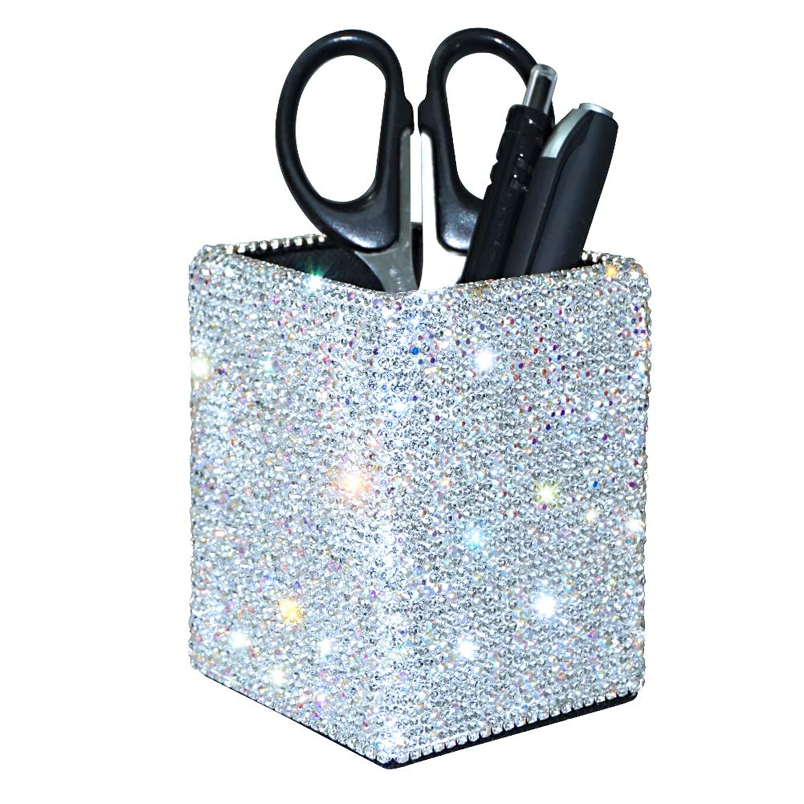 Portapenne In Acrilico Trasparente Da 24 Slot - Organizer Per Scrivania, Ufficio E Casa - Foto 7