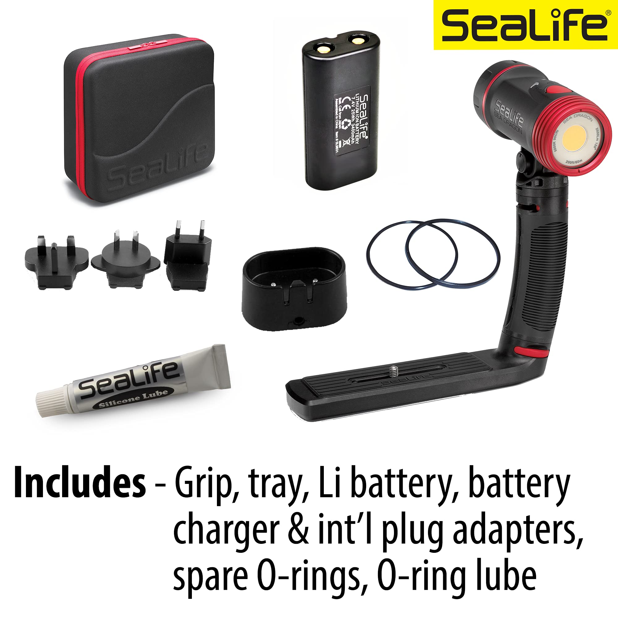 Sealife Sea Dragon 2500F Lampe Photo et vidéo Taupe (SL671)
