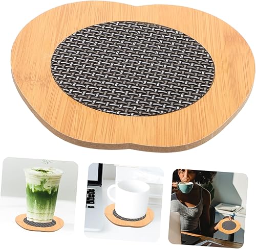 Miniatura 6 de Salvamanteles de madera con forma de pez de bambú para encimeras, tapete de madera para platos calientes, olla, tazón, tetera