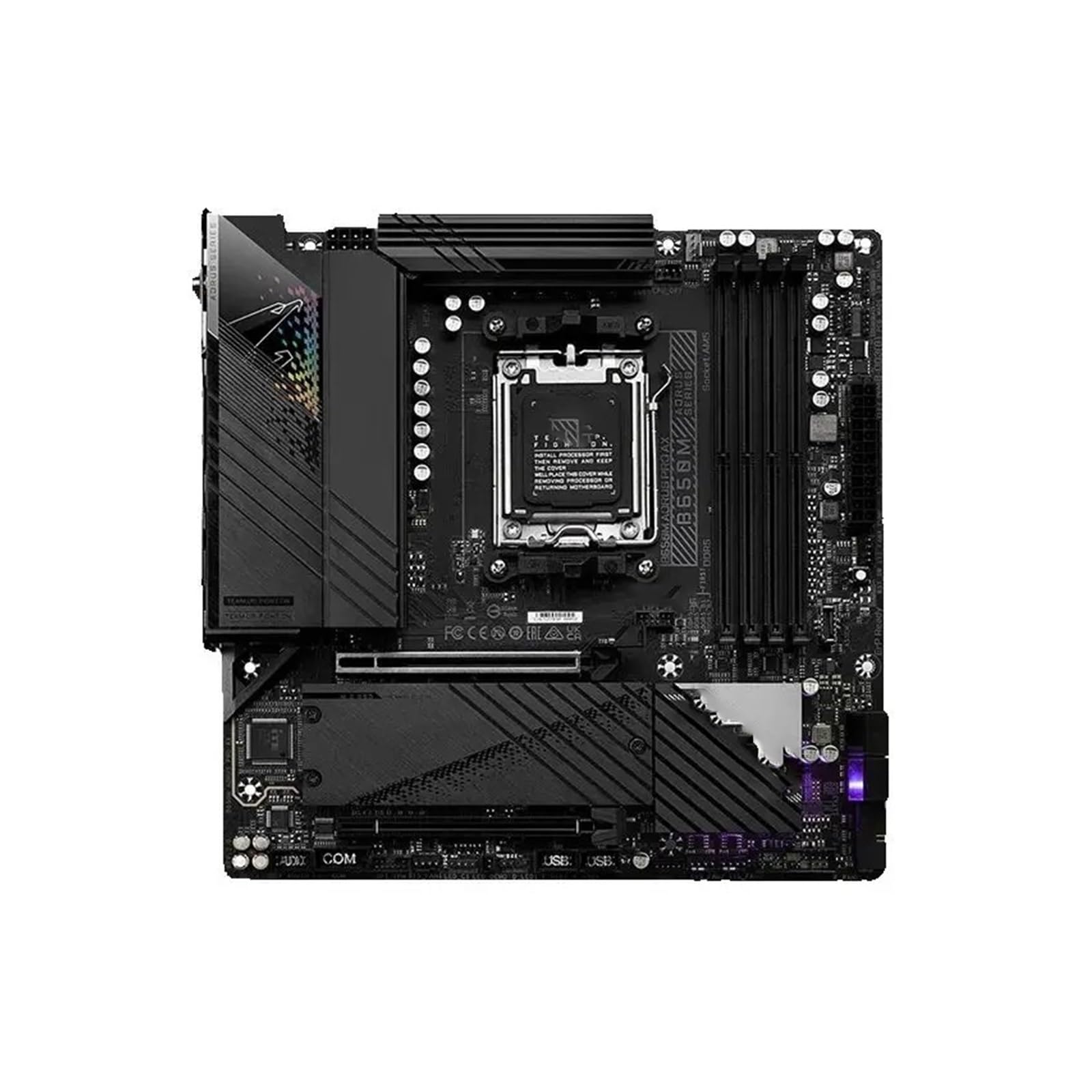 Scheda madre Fit For GIGABYTE B650M AORUS PRO AX Micro-ATX B650 DDR5 6600(OC) MHz M.2 USB3.2 192G Wi-Fi 6E Presa AM5 Scheda madre