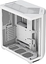 APNX V1 Gaming PC Gehäuse ATX Weiß - Mid Tower Gaming Case mit Tempered Glass - Grafikkarten bis 395mm, Radiatoren bis 360mm - White PC Case - max 10 120mm Lüfter - Panorama Hartglas