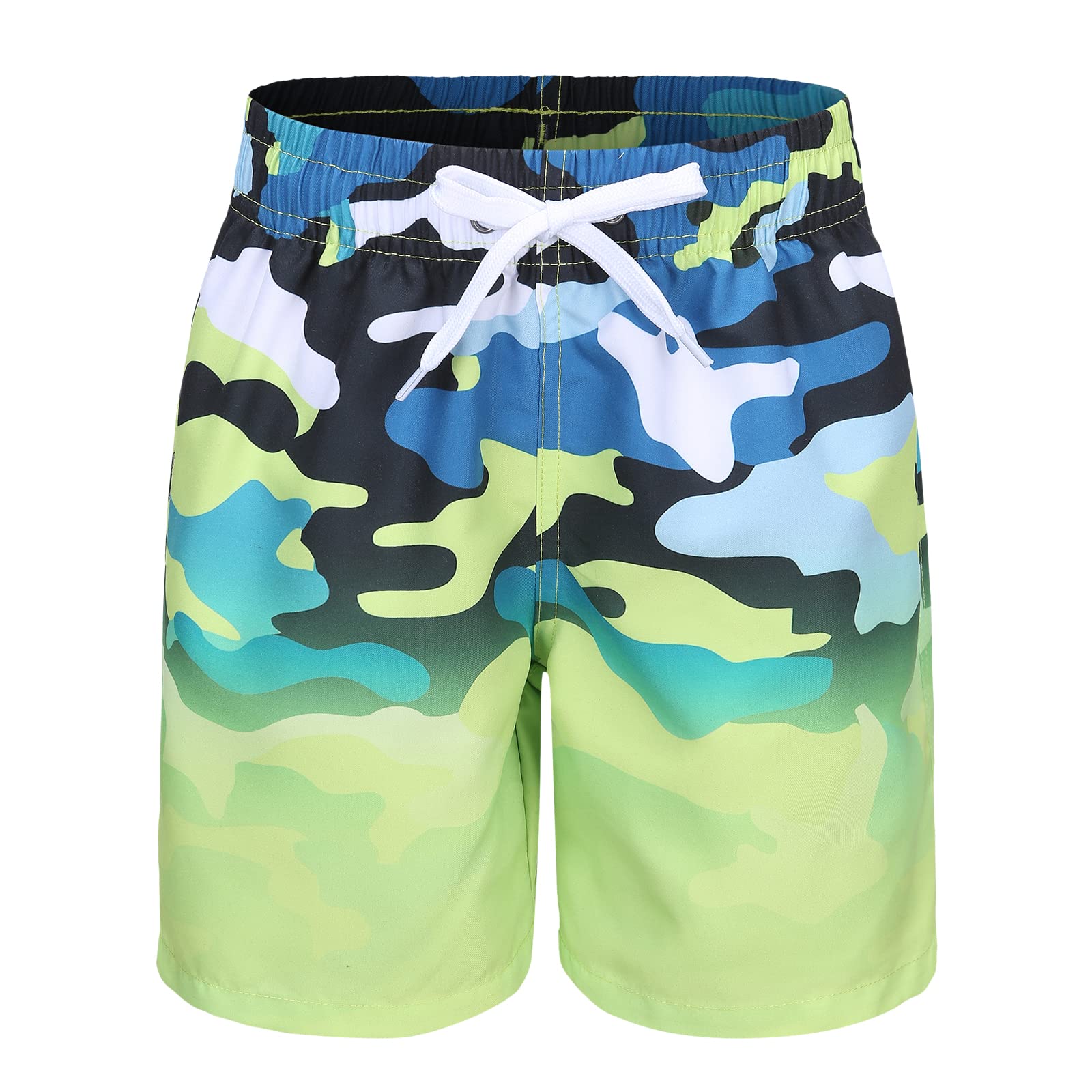 Boys Swim Trunks Quick Dry Boards Shorts for Kids Beach Swim Shorts with 3D Prints Dinosaurs