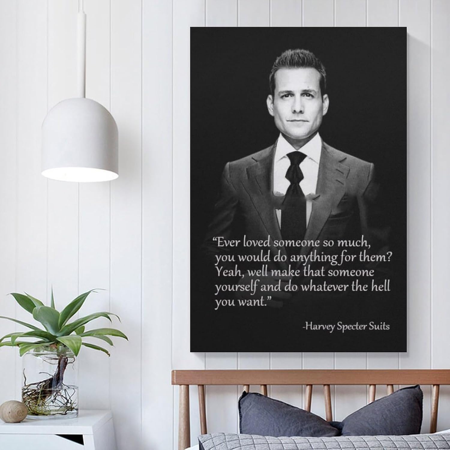 Art Poster Harvey Specter Inspirational Quotes TV Series Vintage Canvas Wall Art (8) Canvas Painting Posters And Prints Wall Art Pictures for Living Room Bedroom Decor 08x12inch(20x30cm) Unframe-styl image 5
