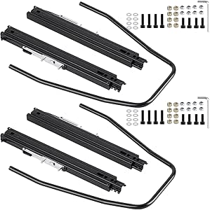 Slider Seat Track Set of 2 with Seat Mounting Hardware Kit