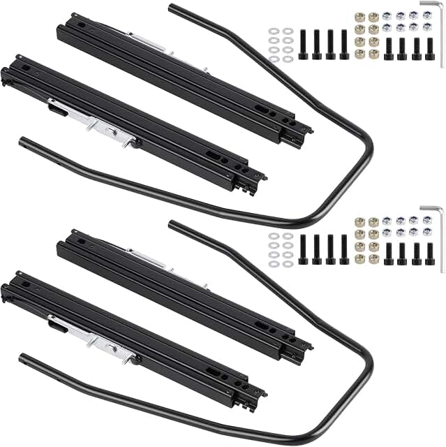 2 Pack Universal Racing Seat Slider Track Set