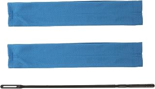 Absorbent Flute Cleaning Cloth Kit with Rod for School Band