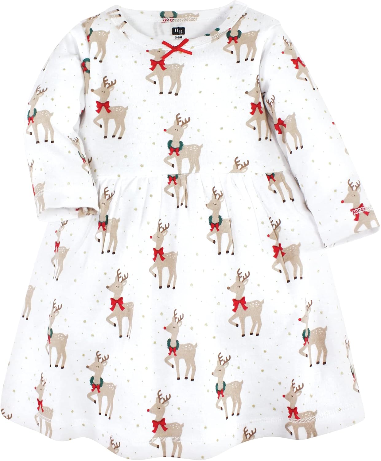 Hudson Baby Girl's Cotton Dresses - Image 3