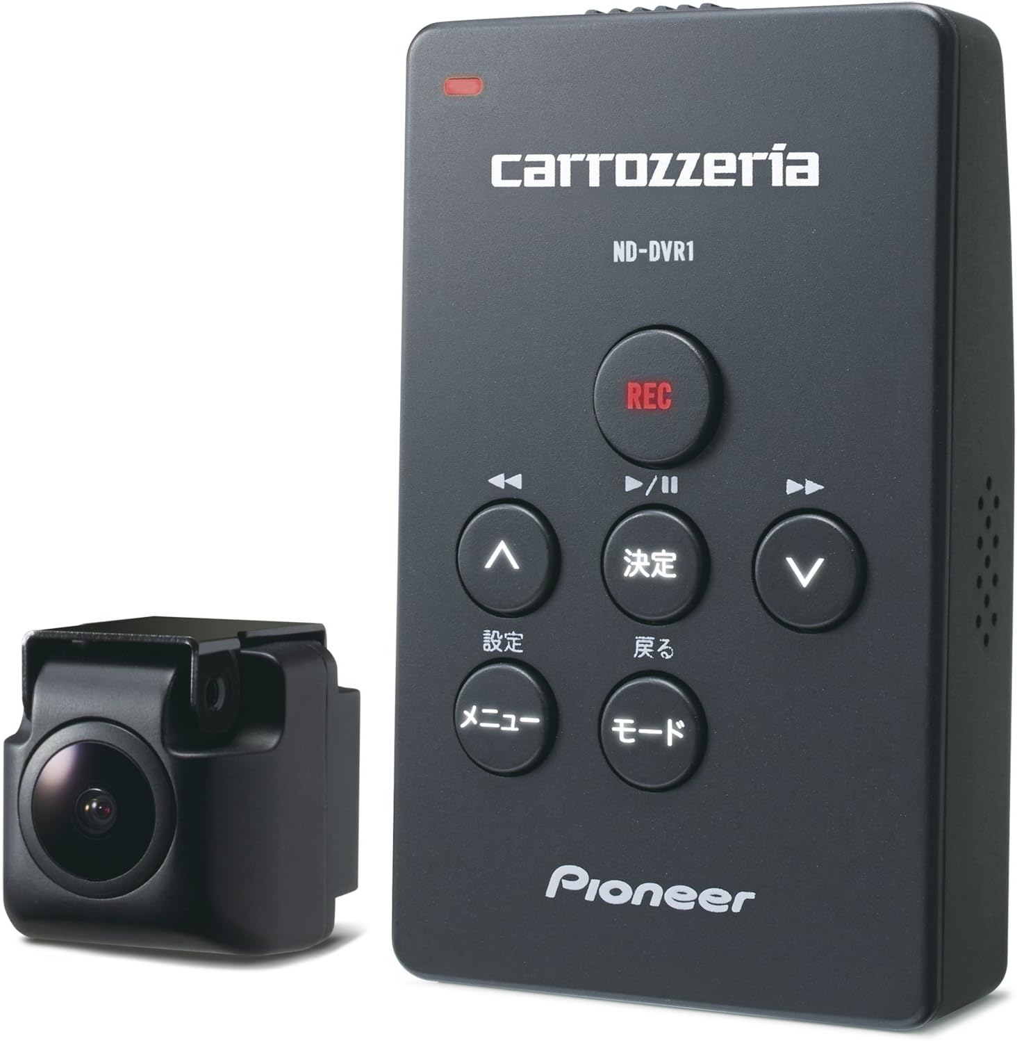 Pioneer ドライブレコーダー ND-DVR1 1カメラ 200万画素 フルHD GPS 衝撃センサー HDR 対角130º 東西LED式信号機対応 8GB microSD付属 カロッツェリア