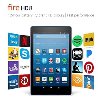 Amazon.co.jp: FIREHD8 TABLET-ALEXA 8 DISPLAY 16GB BLUE