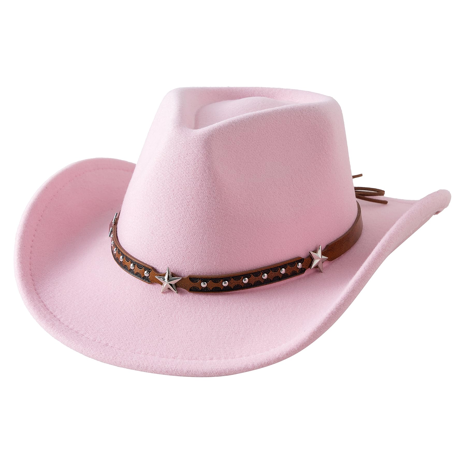 Jastore Sombrero de vaquero para bebé niña sombrero de vaquero occidental