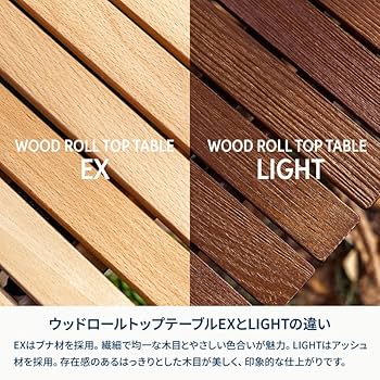 Hilander ハイランダー ウッドロールテーブル3 120 ダークブラウン Amazon | Hilander(ハイランダー) ウッドロールトップテーブル