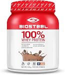 BioSteel 100% Whey Protein Powder, rBGH Hormone Free and Non-GMO Post Workout Formula, Chocolate, 14 Servings