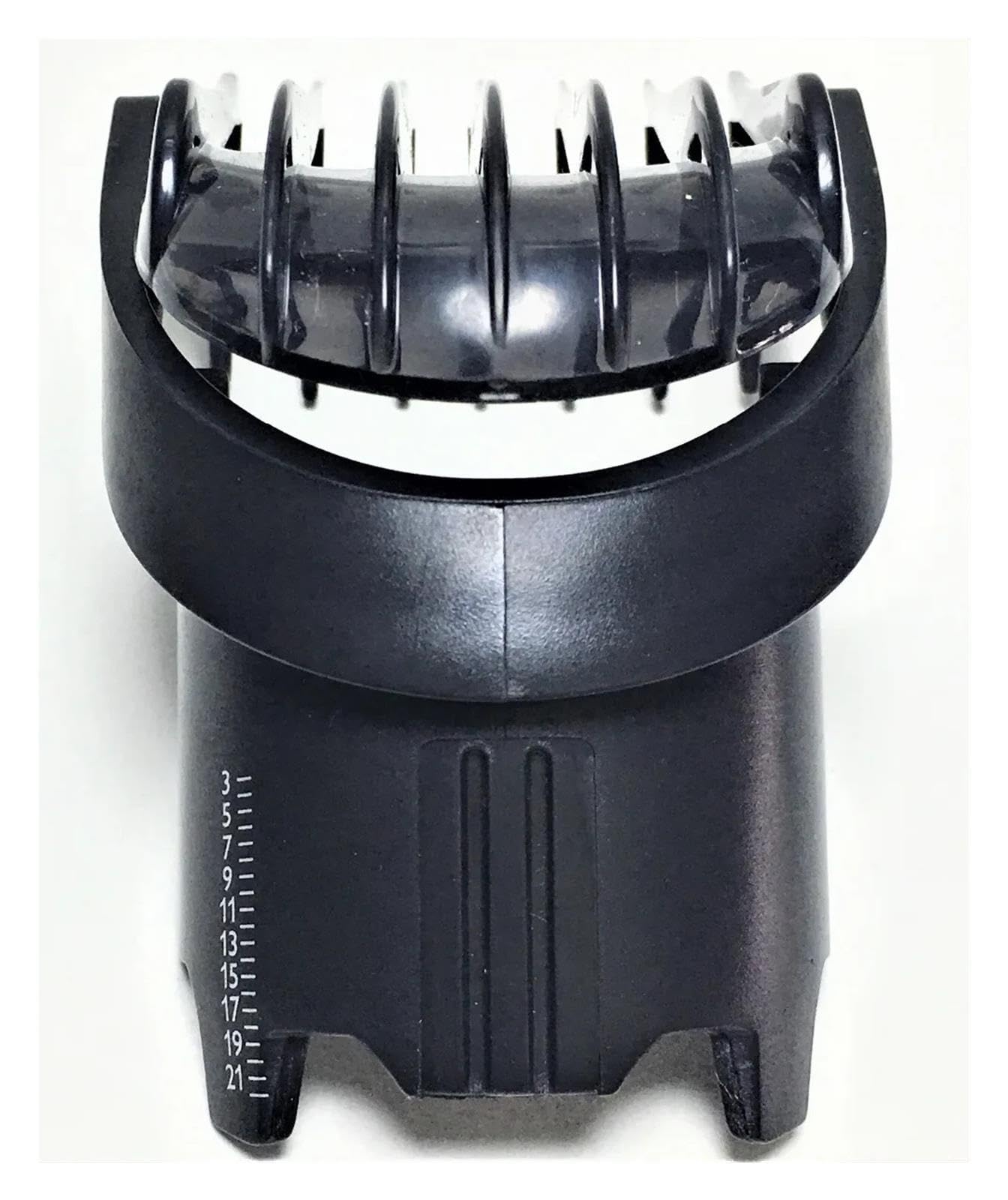 3-22mm Haarschneider Trimmer Kamm Ersatz, Kompatibel for Philips, QC5339 QC5340 QC5370 QC5350 Herren Bart Rasierer Rasierer Grenze Kamm