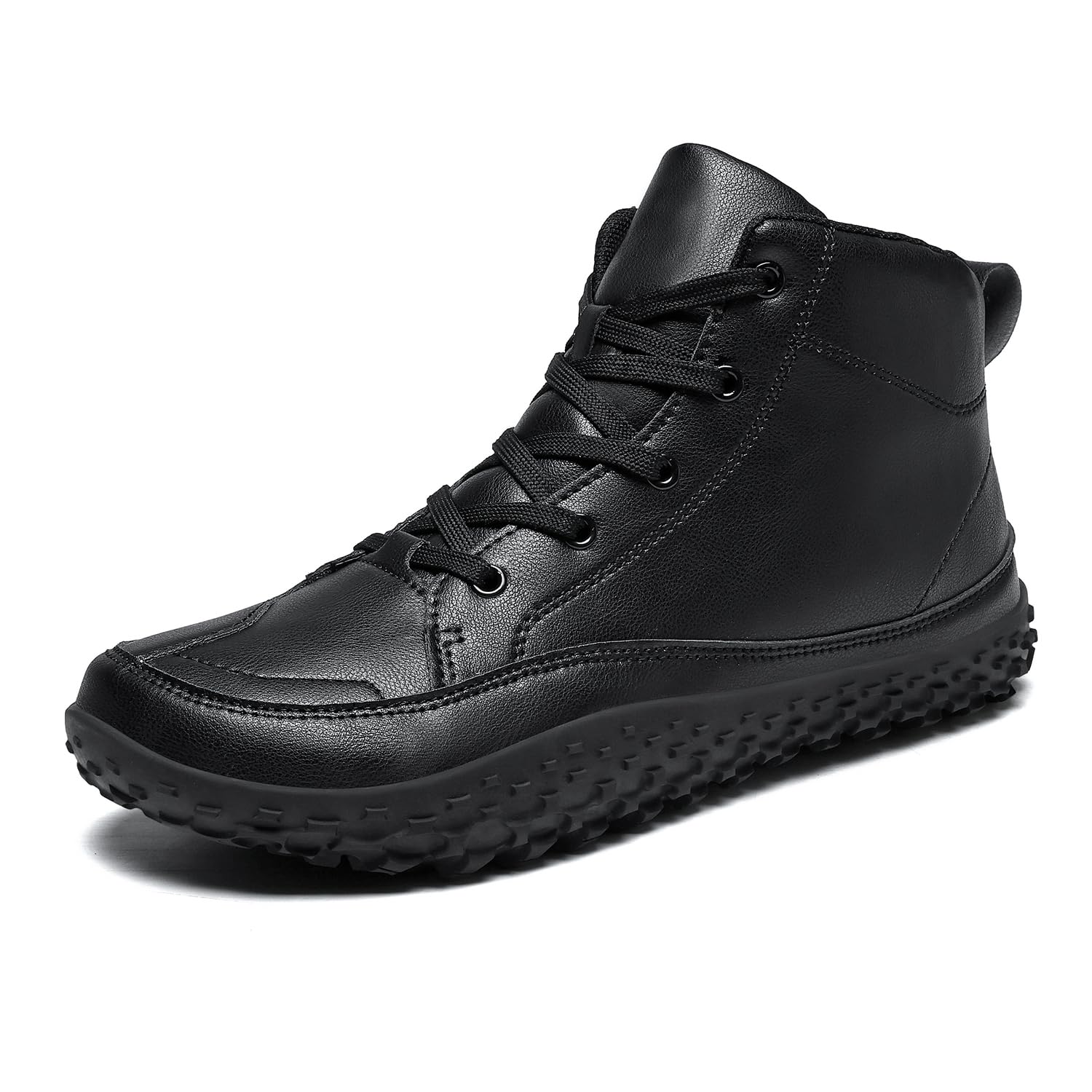 RUMPRA Barefoot Wide Toe Box Boots for Men and Women- Waterproof Hiking Trail Running Sneakers Lightweight Non-Slip Outdoor