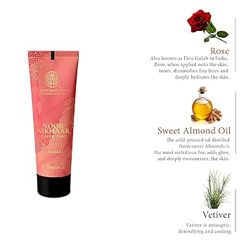 Amazon.com: Forest Essentials Gulaabi Noor Nikhaar Cheek
