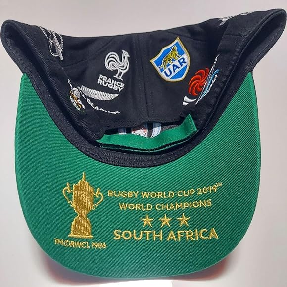 ラグビー　新品未使用　WORLD CUP Japan2019　キャップ　帽子　黒 ラグビー新品未使用WORLD CUP Japan2019キャップ帽子黒