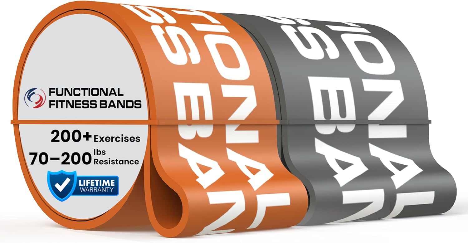 Rubberbandits Pull-Up Assist Bands Set - Super Resistance Bands - Pull Up Bands Assistance Bands - Calisthenics Bands - Warm Up Bands - Workout - Fitness Equipment - Gym Equipment | Combo Pack of 5