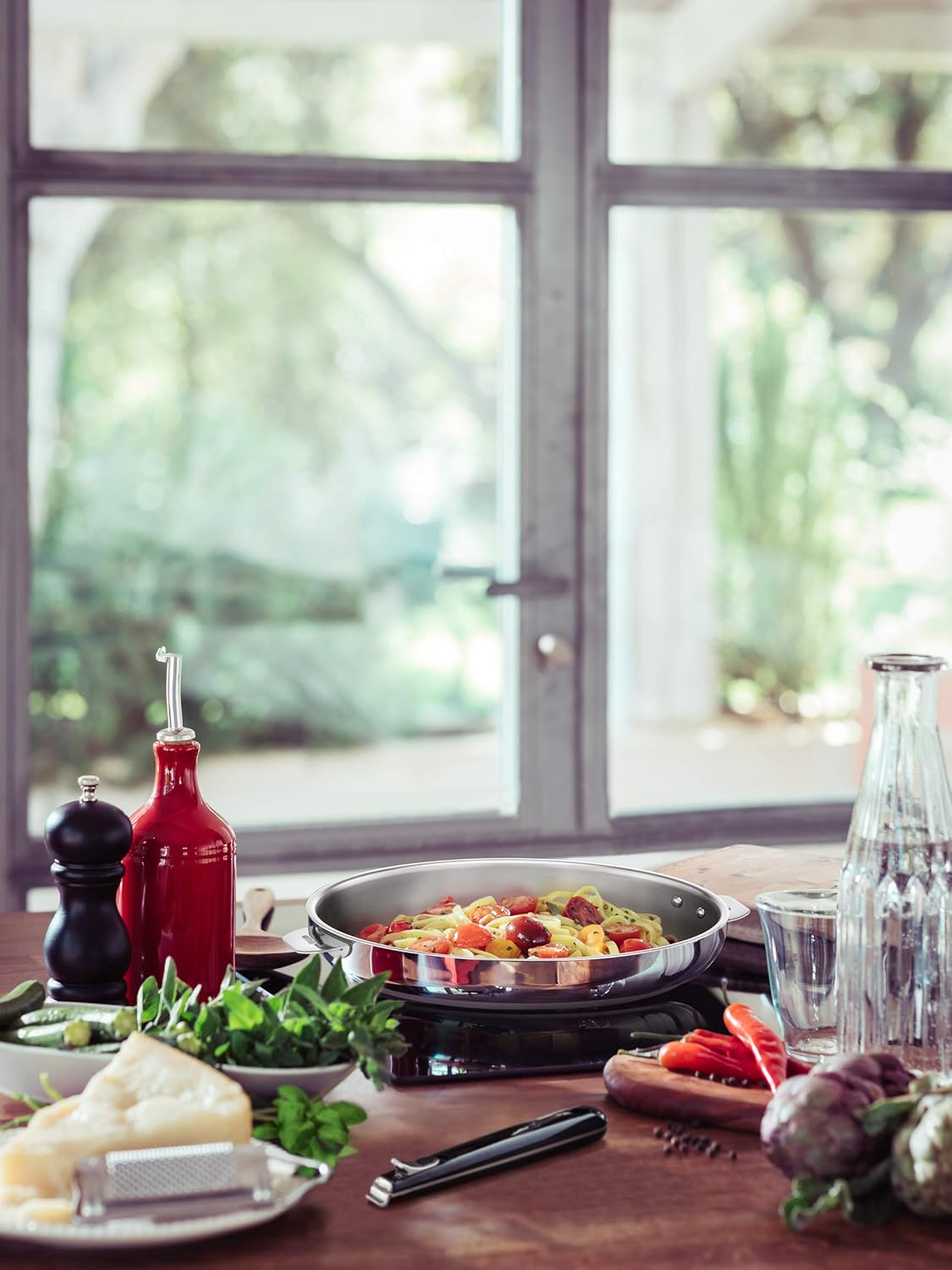 Lagostina Salvaspazio 0 Removable Handle Black