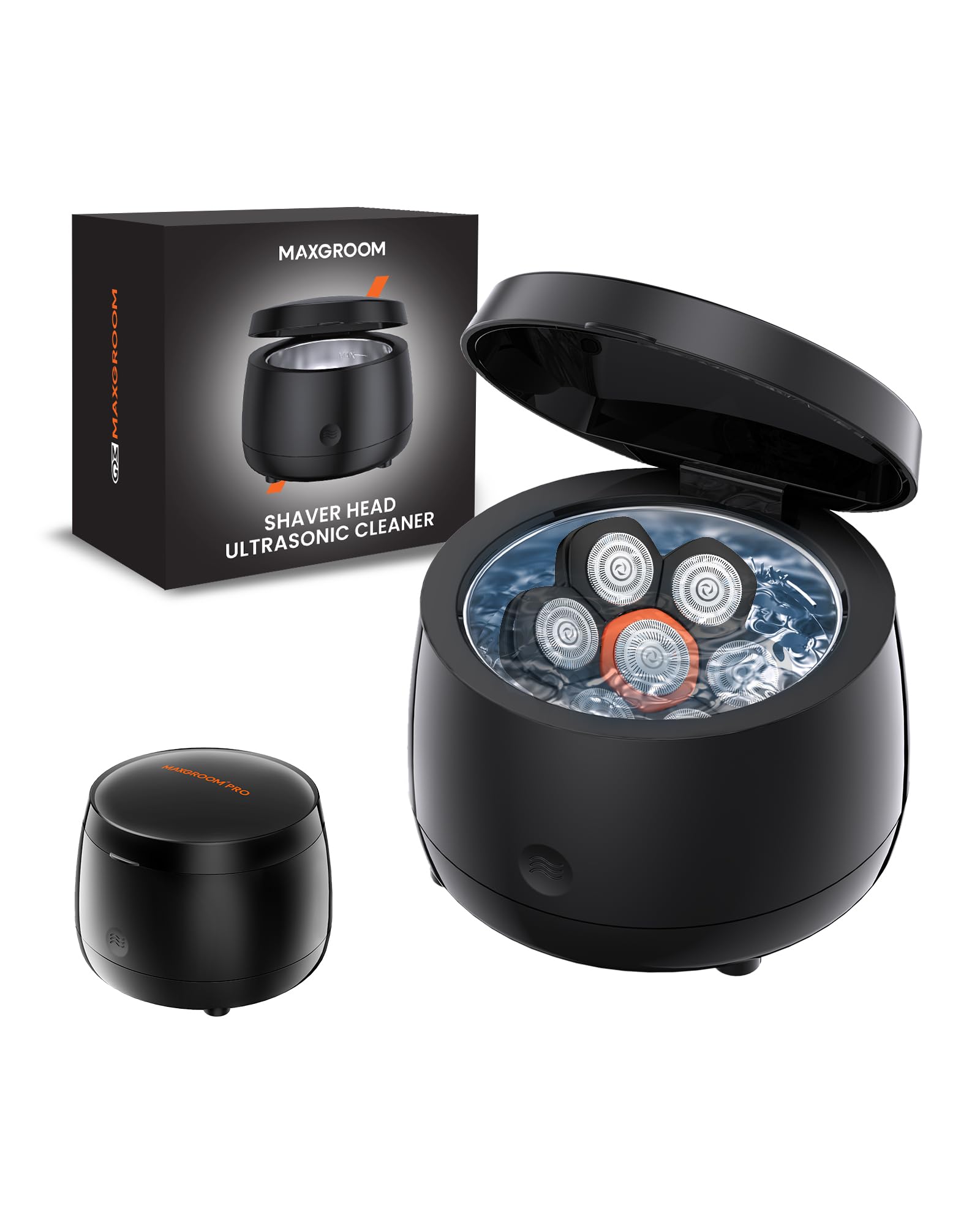 Amazon.co.jp: MAXGROOM 超音波洗浄機 シェーバー洗浄器センター 超