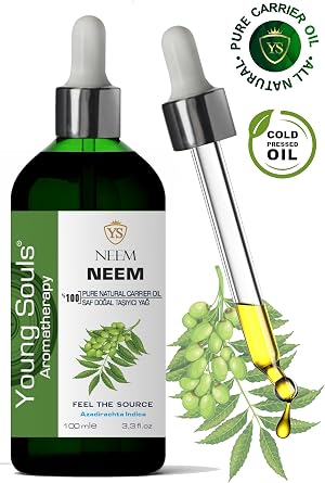 Young Souls Aromatherapy Neem Carrier Oil Neem Vegetable Fixed Oil 100 ml