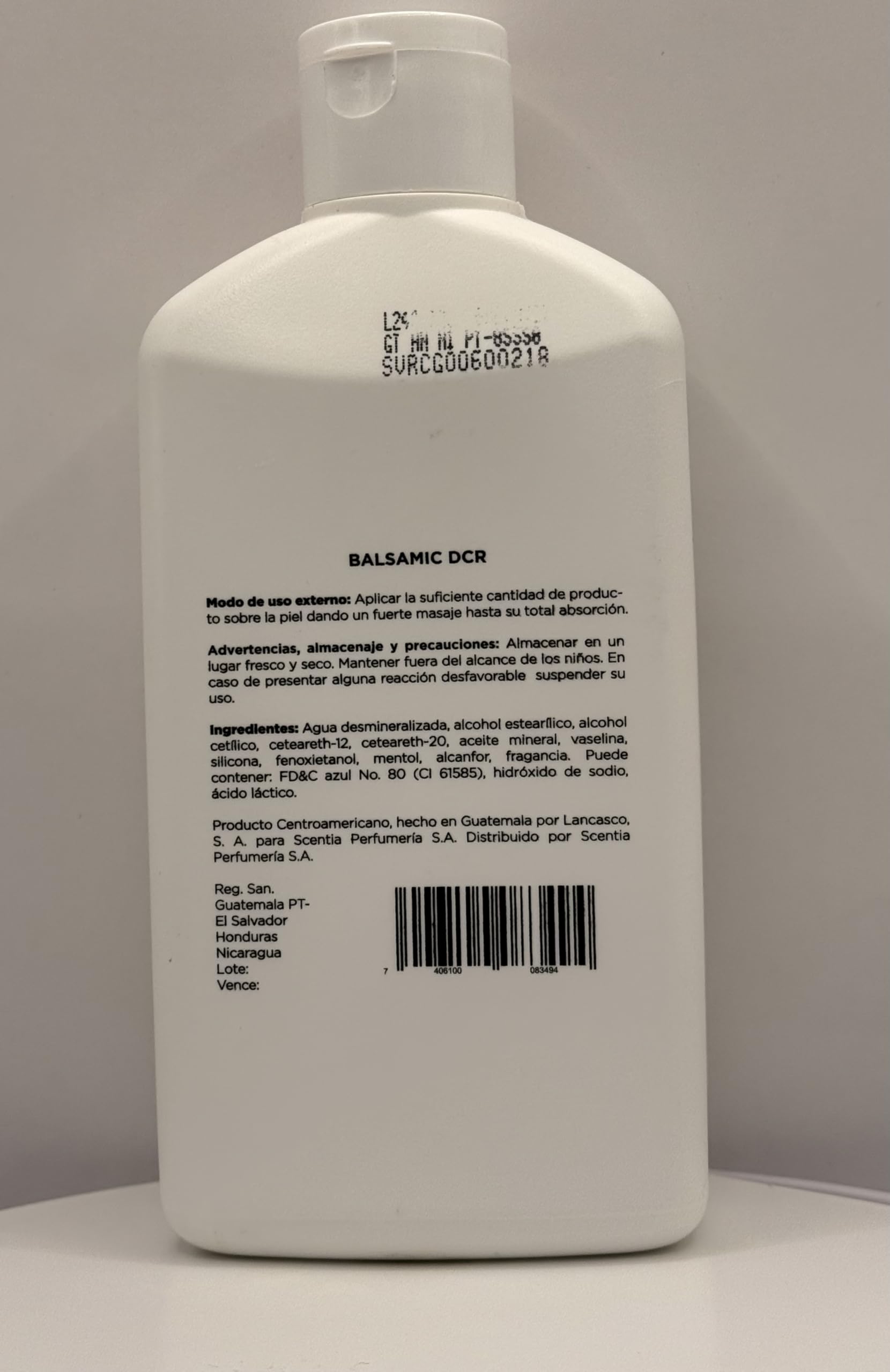 centia Loción Balsamic DCR, Crema Corporal para Masajes, Anti-estrés, 370 Gramos