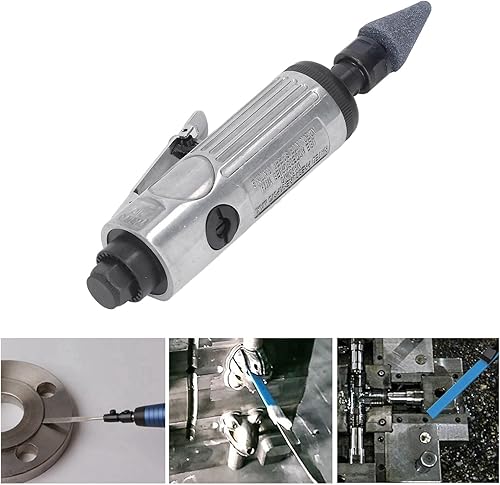 Miniatura 6 de Air Die Grinder Kit, Pneumatic Air Die Grinder, Portable Pneumatic Polishing Grinding Machine for Grinding and Polishing Requirements 22000RPM