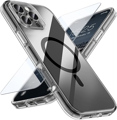 MATEPROX Magnetic Clear Compatible with iPhone 16 Pro Case[2024],[Compatible wit