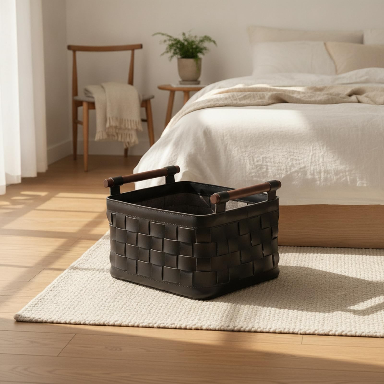 Cesta con Resisn, Marrón, 33 26 19