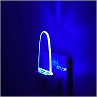 Reminda 4-Pack Blue LED Plug-in Night Lights with Dusk to Dawn Sensor - Auto On/Off, Energy Efficient, Soft Glow