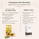House of Veda Fat Burn Infusion | Triple Action Ayurvedic Blend with Green Tea, Garcinia, Cinnamon & Ginger | Supports Metabolism & Weight Management | Non-Bitter Herbal Tea | 25 Tea Bags gallery image
