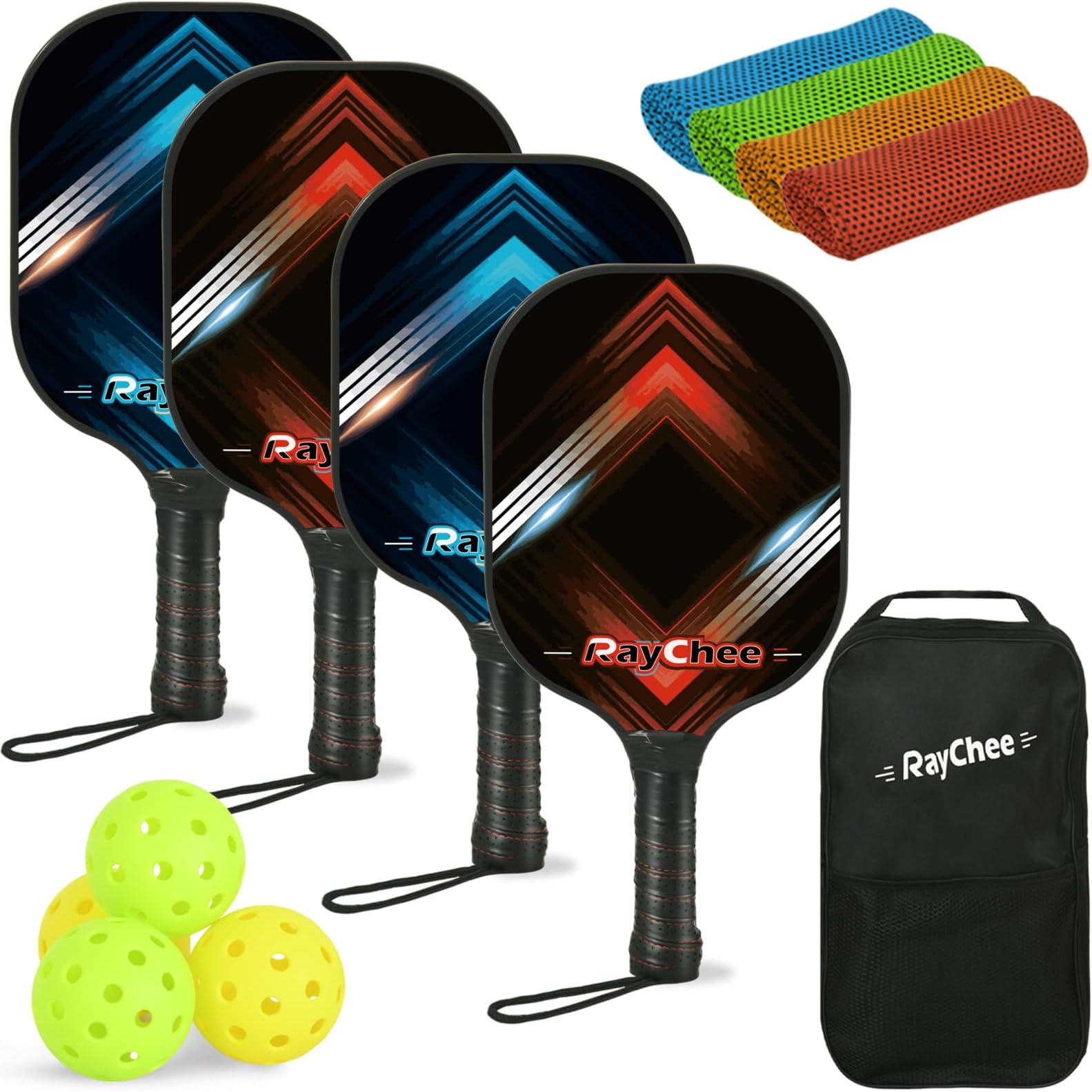 RayChee Pickleball Paddle Set