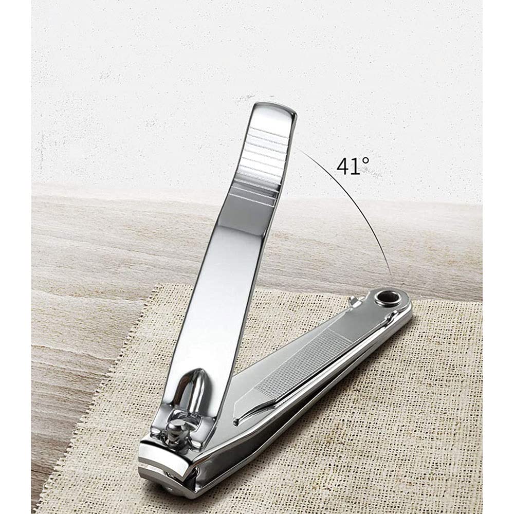 XIANGFAZJD Cortauñas Cubridor de uñas de Acero Inoxidable Cutícula de uñas Cutter Cutmer Trimmer Tijera Profesional Nipper Removedor Clipper Manicure Herramienta