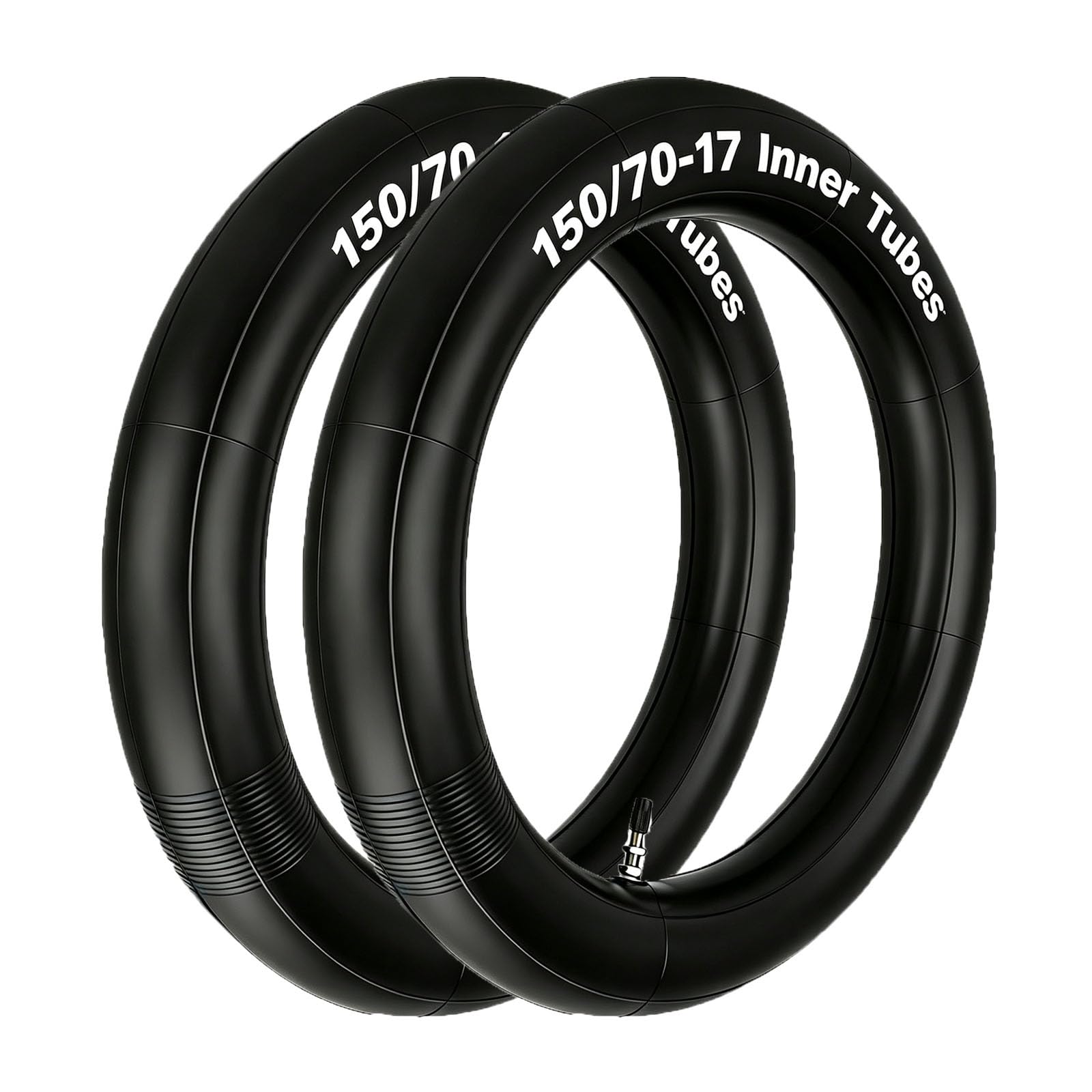 150/70-17 Dętka do Koła 17 Cali Butylowa Wysoka Szczelność | 150/70/17 Dętka Kontroli Stabilności | Pewna 150 70 17 Motocykl Hulajnoga Rower Elektryczny