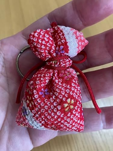 Amazon.co.jp: 香り袋 匂い袋 キーホルダー 藤の花の香り 携帯に