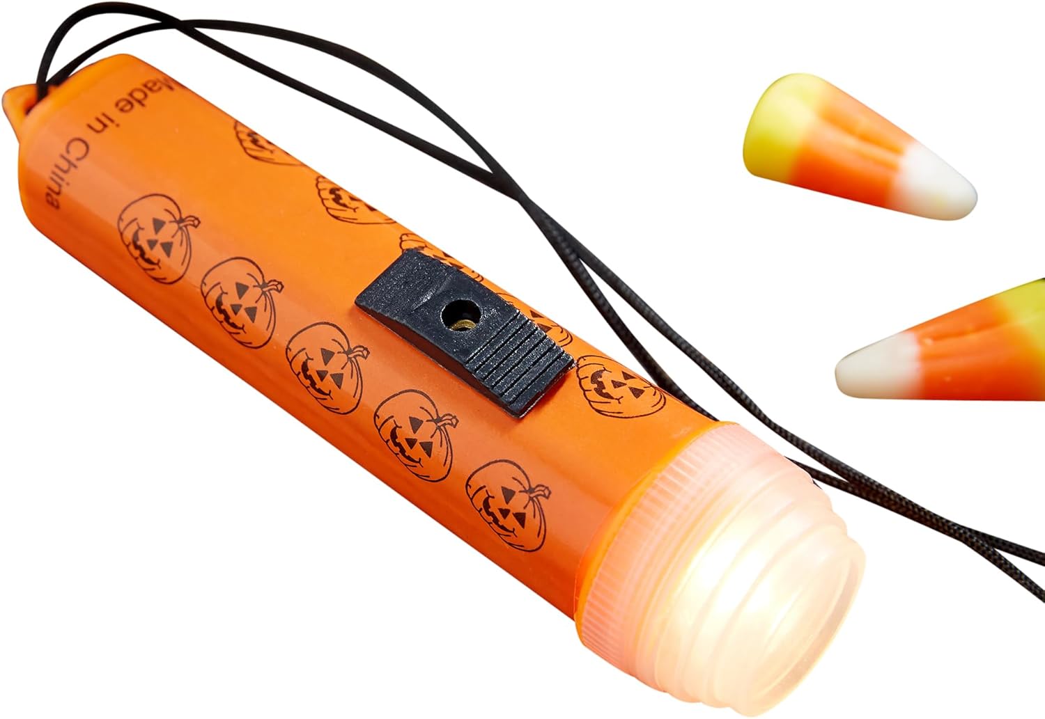Personalization Universe Mini Halloween Flashlight on a Rope