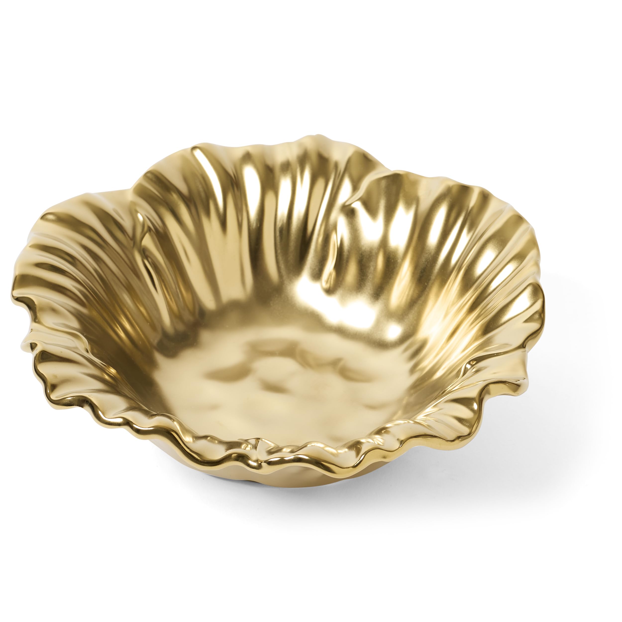 Cuenco de porcelana de titanio Elegance Leeber Limited 69325 coleccion botanica de girasol de 6.76