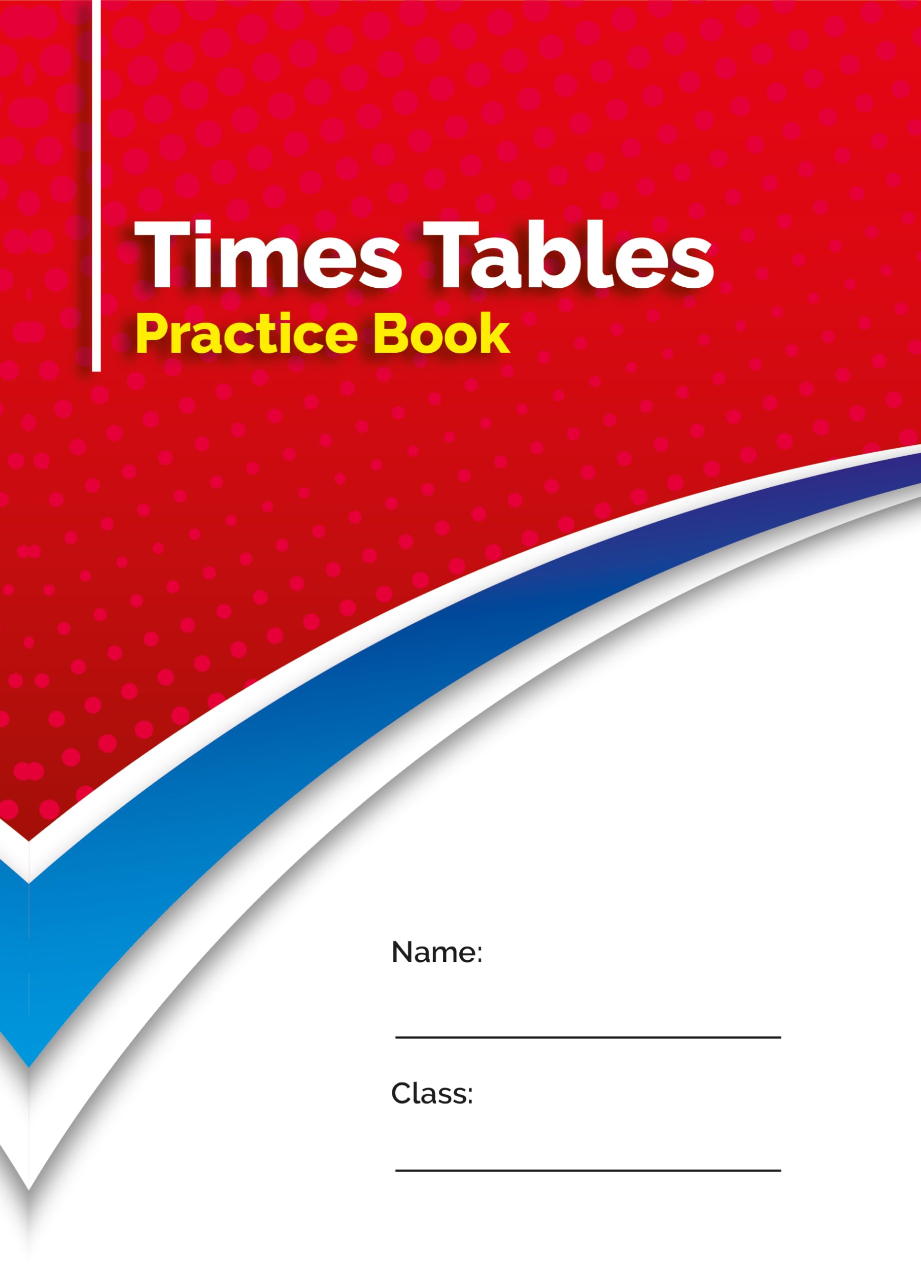 50 Times Tables Practice Record Book Multiplication Maths Childrens Pupils School Literacy Diary Log Teachers A5 Primary Teaching Services