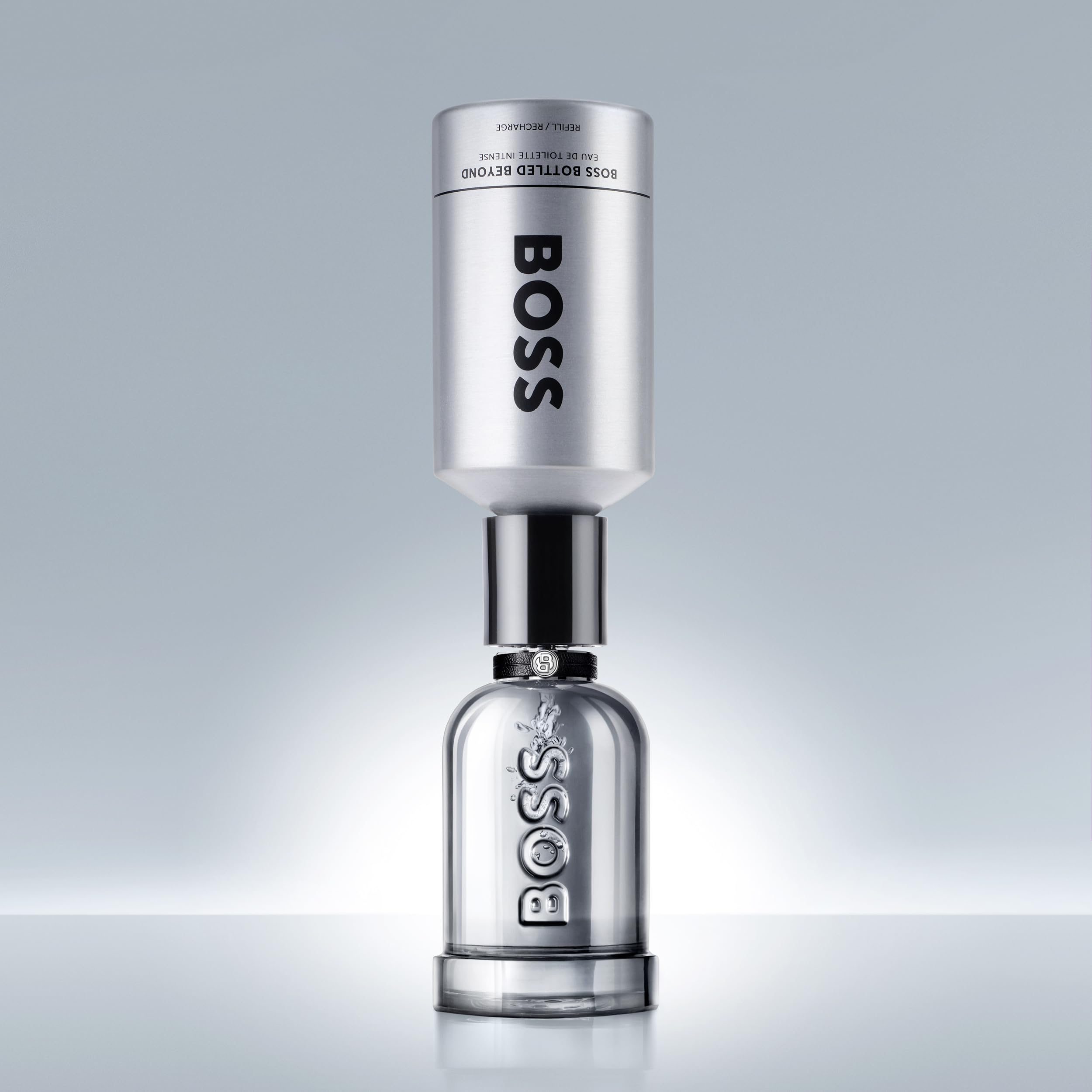 BOSS Bottled Beyond Eau de Toilette Intense – Fragranza floreale con note di Cuoio da uomo – Con note di Assoluta di Fiore d'Arancio e Cuoio – Fragranza a lunga tenuta