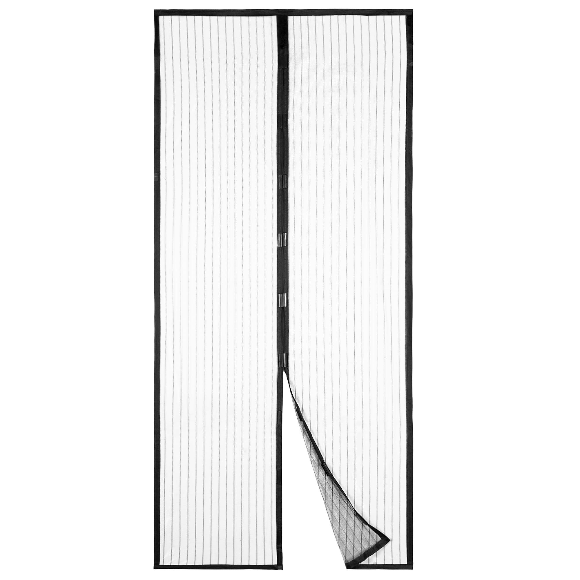 ASAB Magnetic Fly Screen Door 208x99 cm Magnetic Bug Mesh Curtain with Magnets Seal Hands-Free Mesh Mosquito Net for Door and Window Closes Automatically Insect Protection Door Fly Screen Curtain