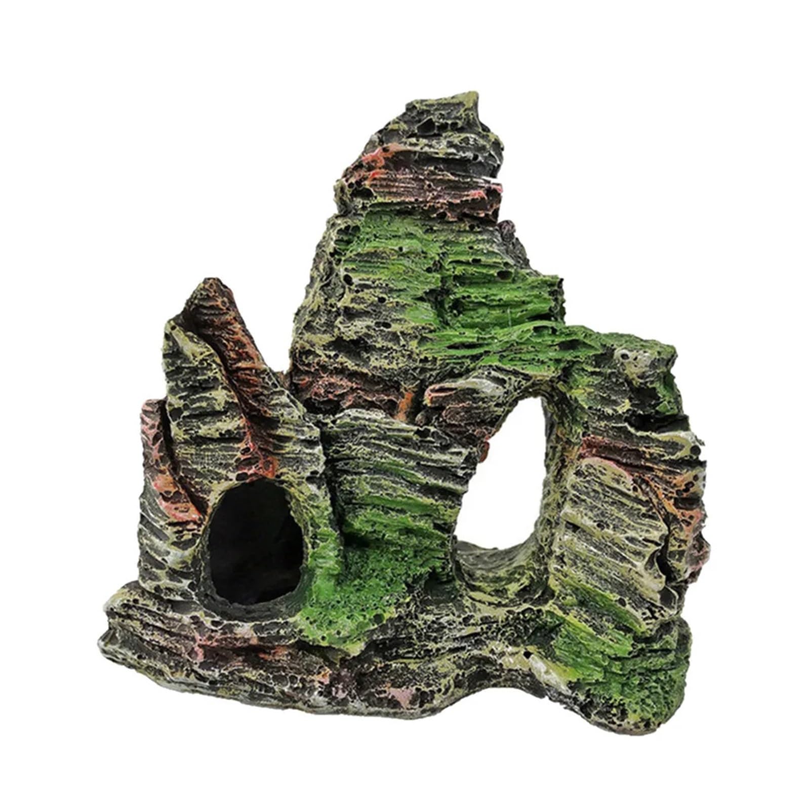 XIEHYA 5Pcs Resin Artificial Hill Aquarium Decoration For Decoration