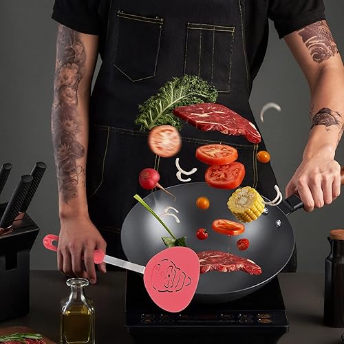 Miniatura 7 de Lurrose Espátula de Navidad con mango de copo de nieve para decoración de pasteles de Navidad, 3 piezas, para hornear y cocinar