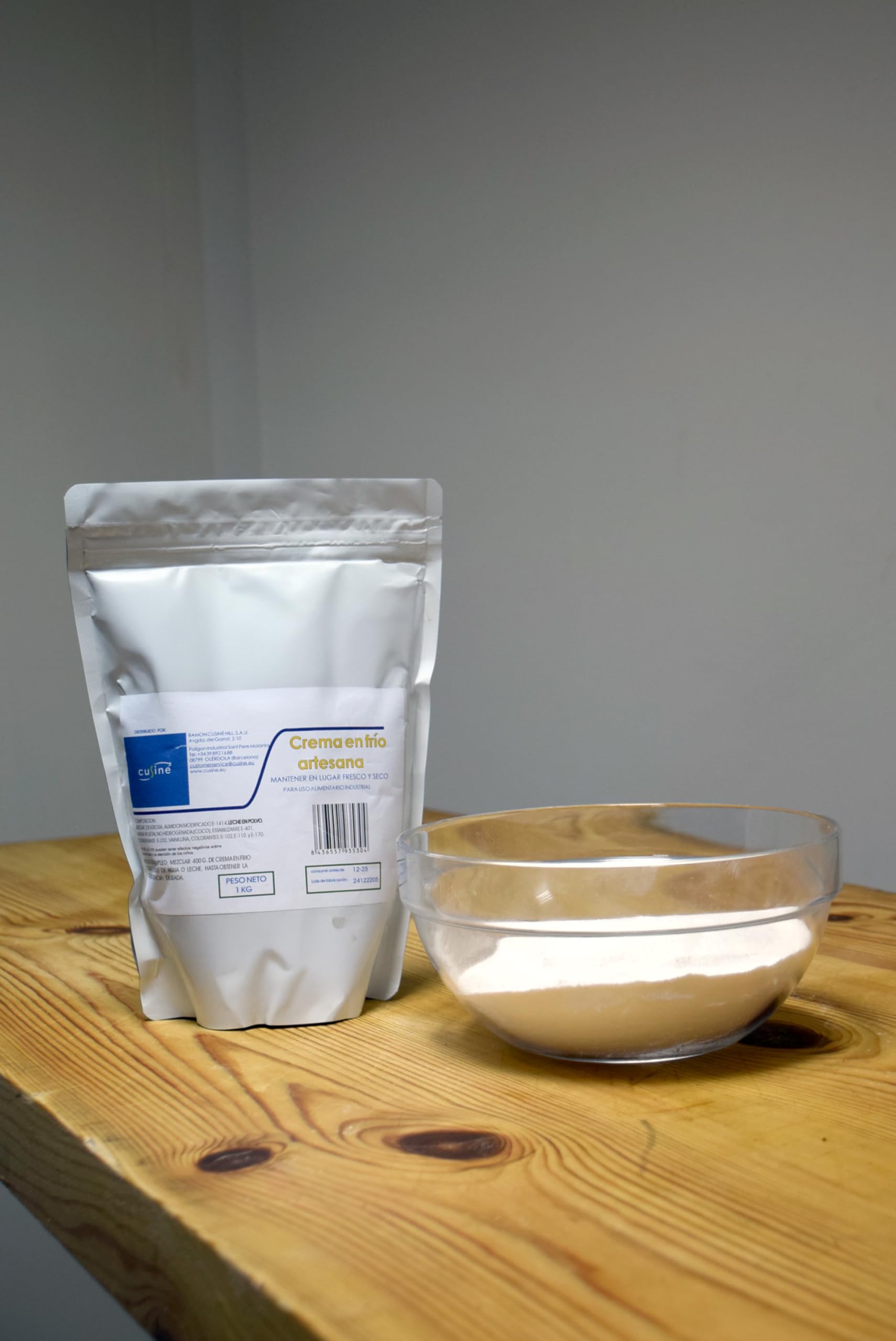 Pack de 2 bolsas - Crema Pastelera en polvo Bolsa de 1 KG ()