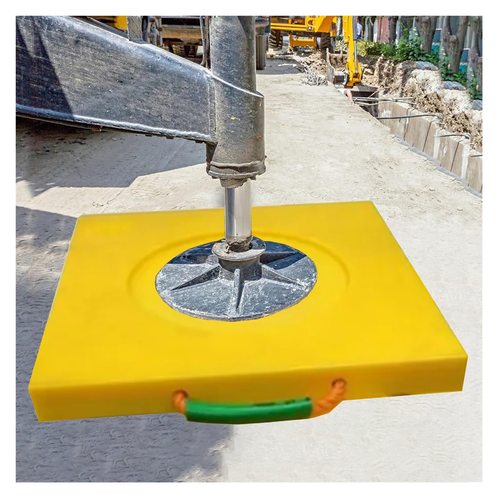 Almohadilla estabilizadora de 50x50x4 cm con reparto de carga para camiones