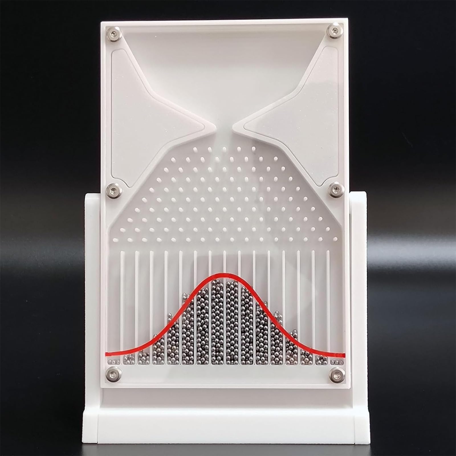 Lhqya 12 * 18Cm Galton Board, Normal Distribution Mathematical Model, Physics Lab Teaching Tool, Inspire Curiosity And Enhance Learning, For Educators And Students