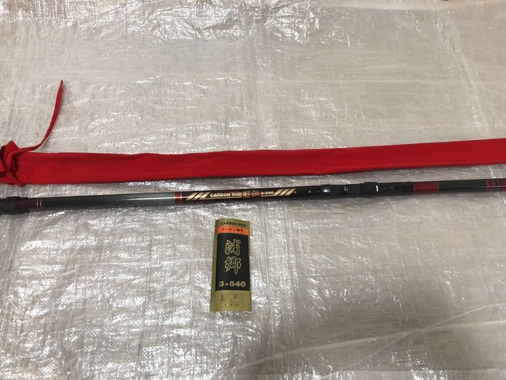 Amazon | カーボンロッド 磯竿 浦郷3号 540 | ノーブランド品