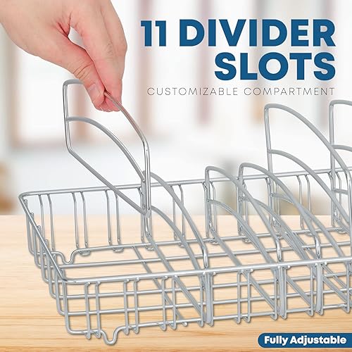 Miniatura 3 de Organizador de tapas para contenedores de alimentos, soporte de almacenamiento de tapa, grande, cromado