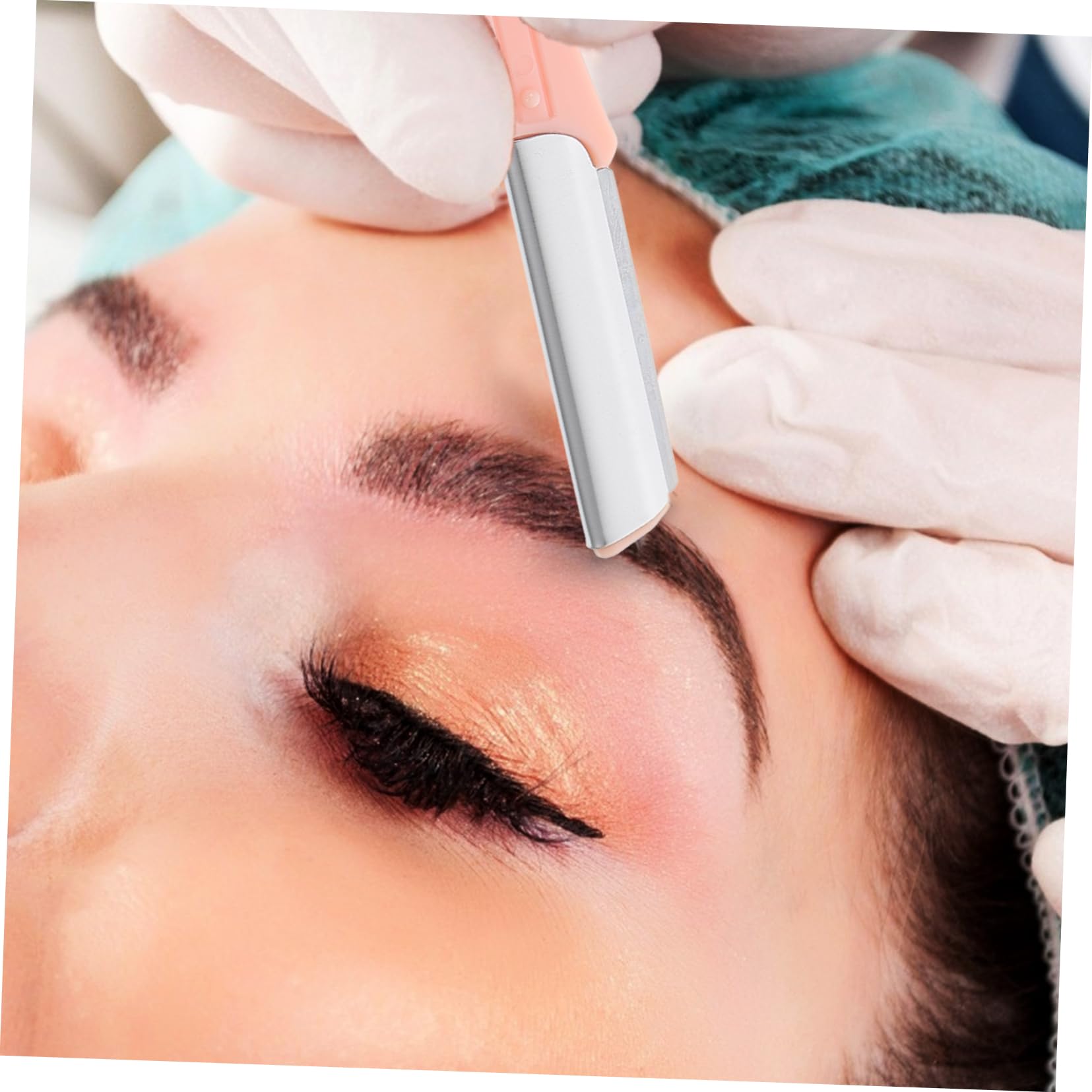 Baluue 9stücke Augenbrauen Trimmer Mit Kunststoffgriff Pinke Rasierer Für Leicht Und Tragbar Entfernen Unerwünschter Gesichtsbehaarung Für Präzises Augenbrauenstyling