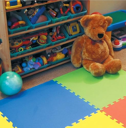 Grande sala de juegos colchonetas de espuma de color por Master 4azulejos de tráfico