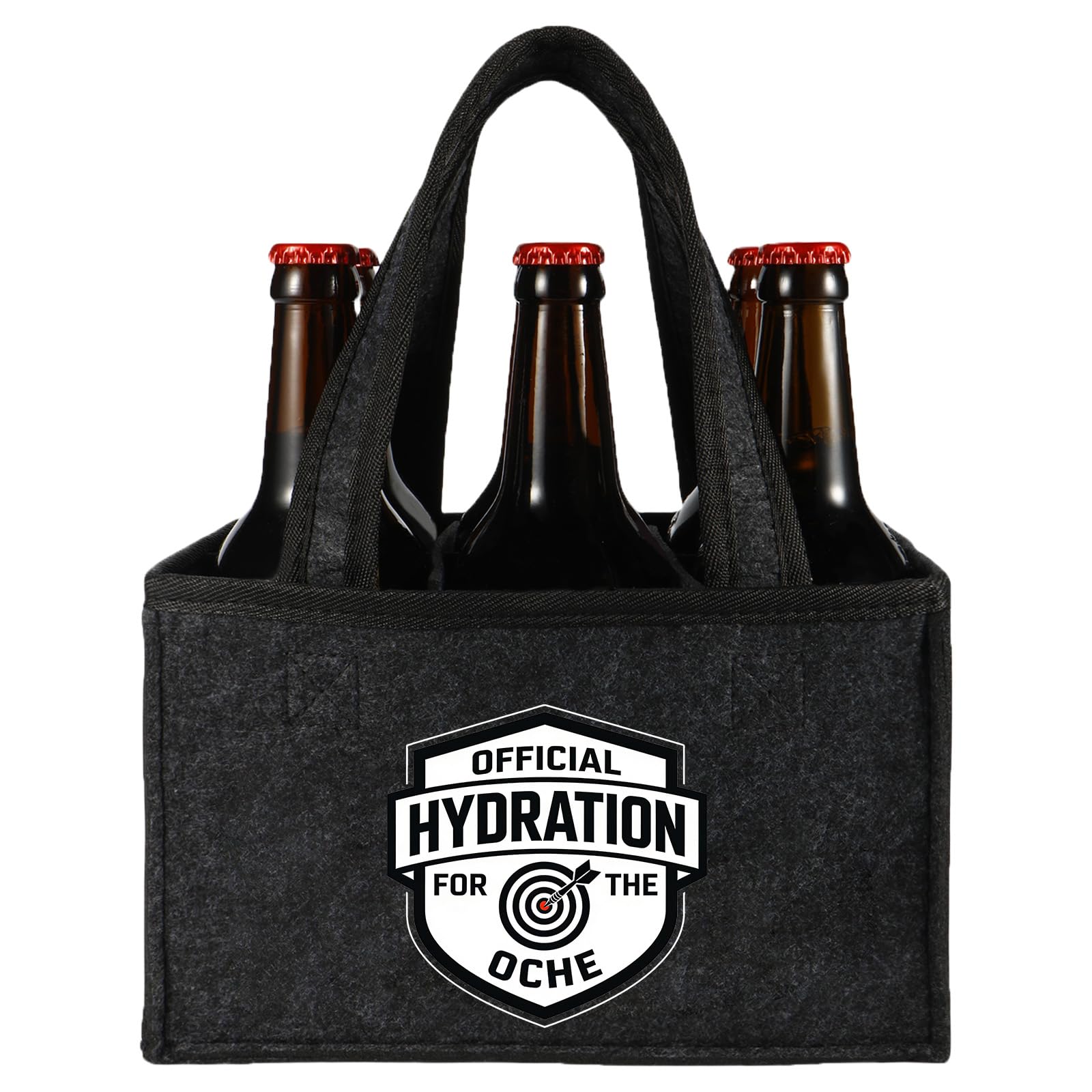 Senken Beer Carrier Bag for 6 Bottles, Darts Gifts for Men